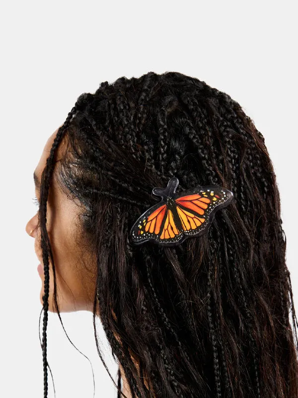 Barrette: Monarch Butterfly