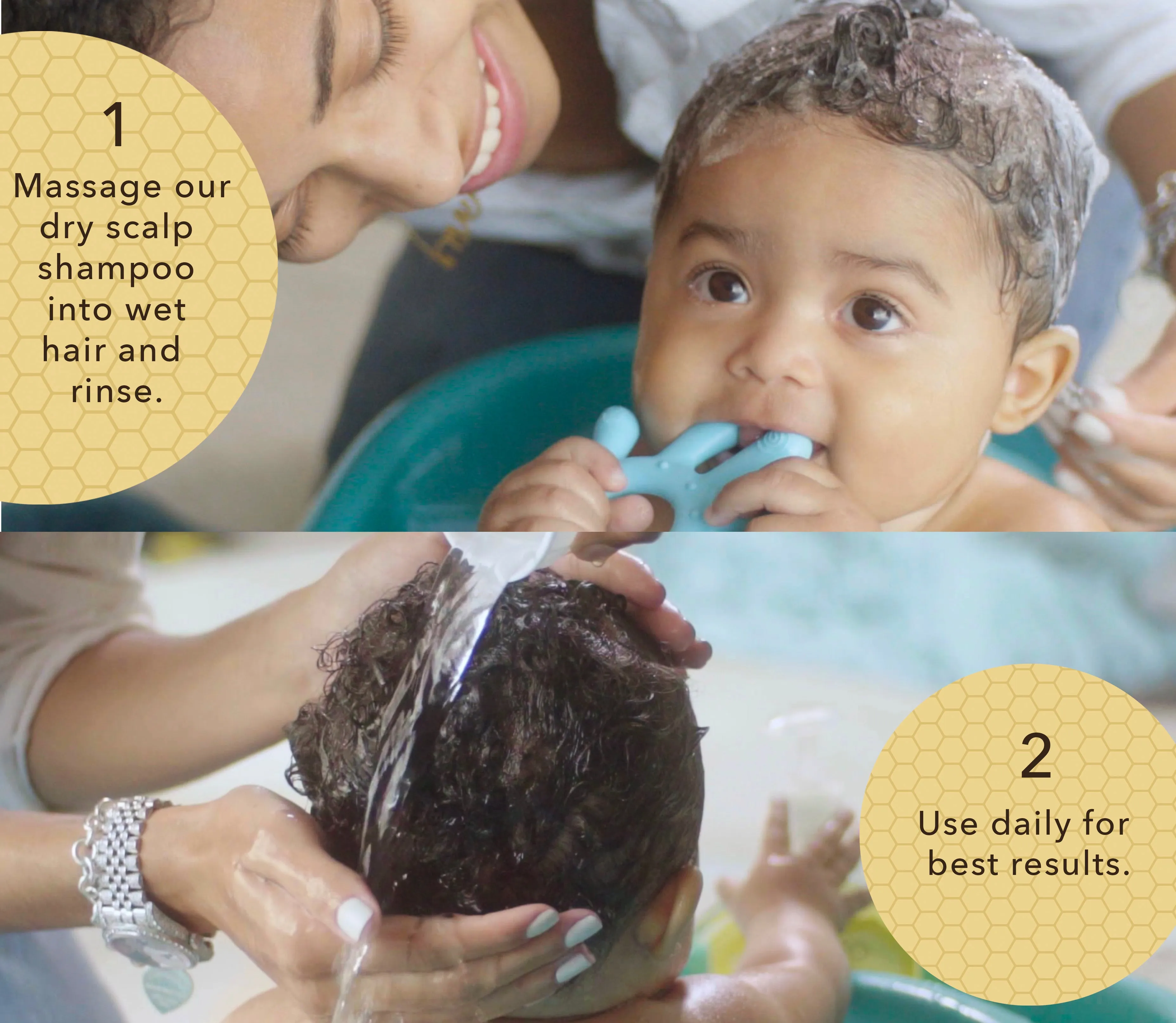 Bella B Bundle - Cradle Cap Shampoo 8 oz and Bubble Bath 8 oz
