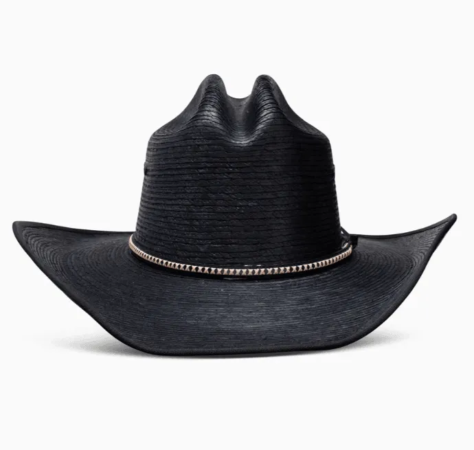 Jason Aldean Collection By Resistol Asphalt Cowboy Bound Black Western Straw Hat RSASCWBJA4107