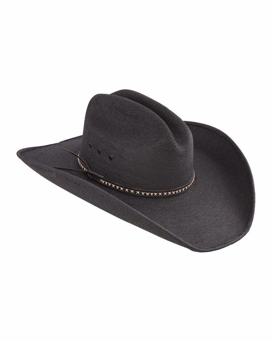 Jason Aldean Collection By Resistol Asphalt Cowboy Bound Black Western Straw Hat RSASCWBJA4107