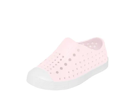 NATIVE Jefferson Child Shoes Milk Pink/Shell White