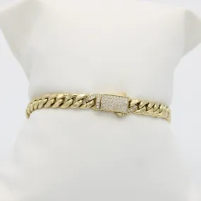 Offer $950.00 Miami Cuban Bracelet Yellow Gold
