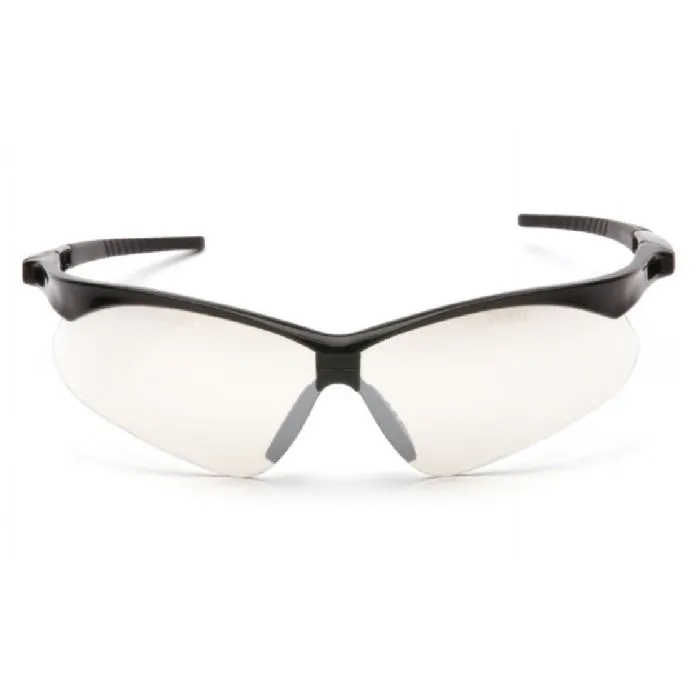 Pyramex PMXTREME SB6380SP Safety Glasses Indoor Outdoor Mirror Lens Black Frame and Cord, One Size, 1 Each