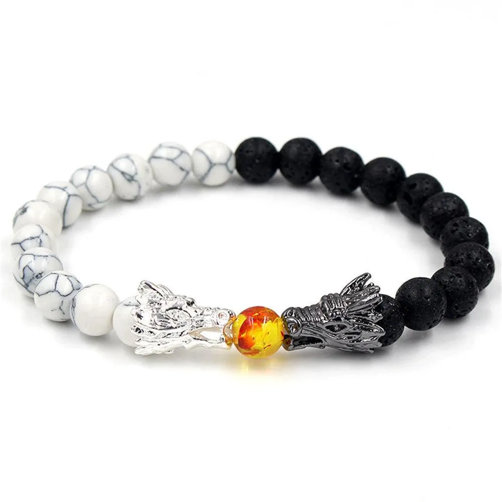 White Turquoise & Volcanic Stone Jewelry: Effortlessly Chic Fashion Statement