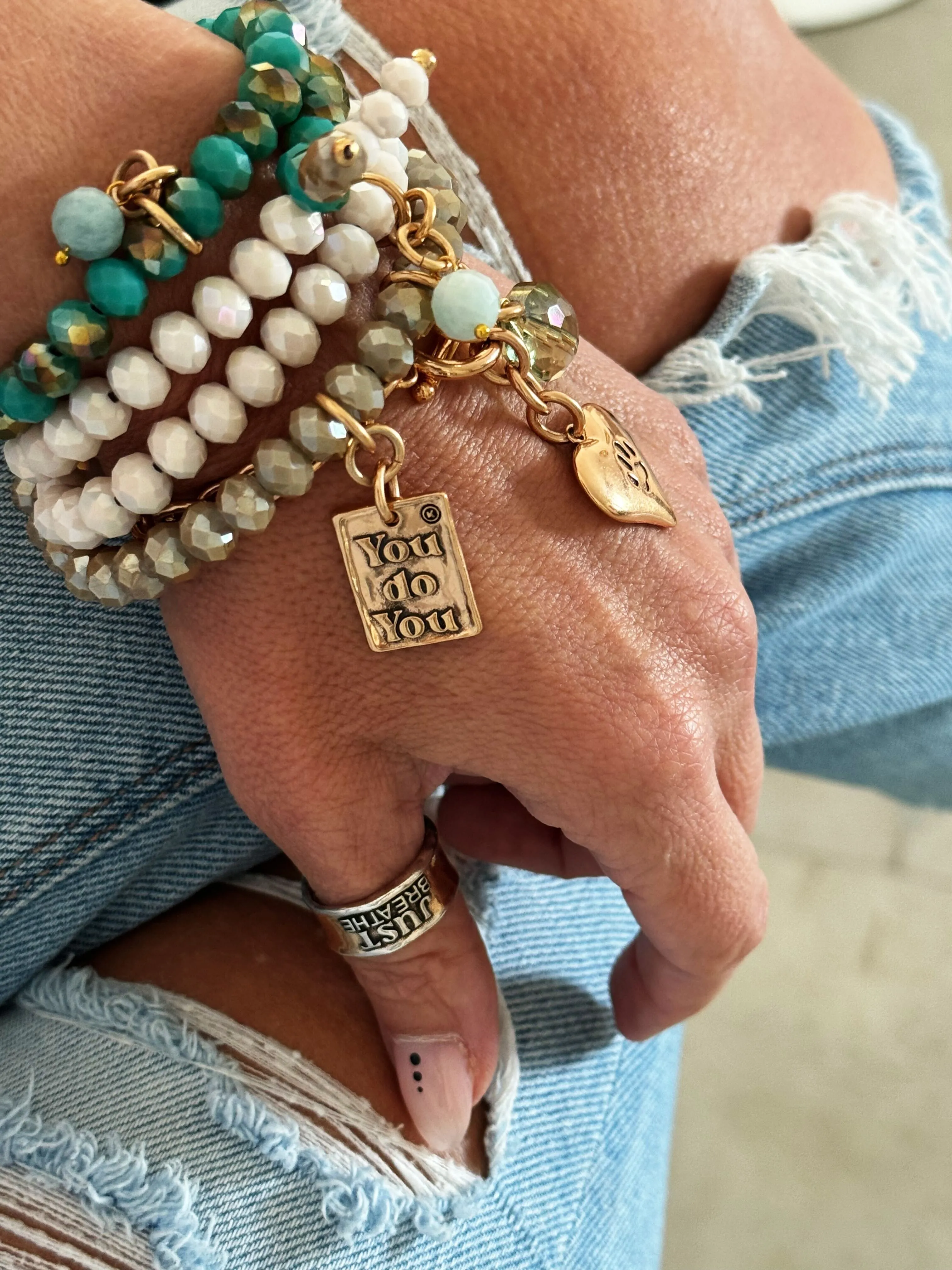 YOU DO YOU | HEART | Crystal Boho Wrap